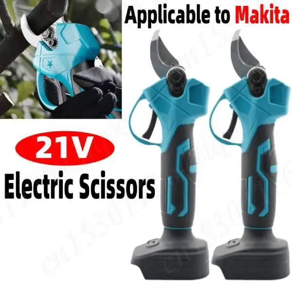 Electric Pruning Shears Garden Tools Brushless For Makita 21V Battery Electric Garden Scissor Tree Branch Pruner Without Battery