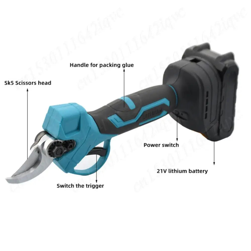 Electric Pruning Shears Garden Tools Brushless For Makita 21V Battery Electric Garden Scissor Tree Branch Pruner Without Battery