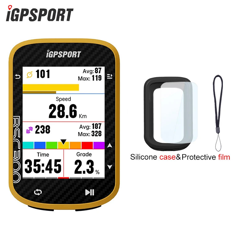 iGPSPORT BSC300 Bike Computer GPS Global ANT+ Sensors Bicycle Odometer Navigation Support Electronic Shifting Smart Trainer