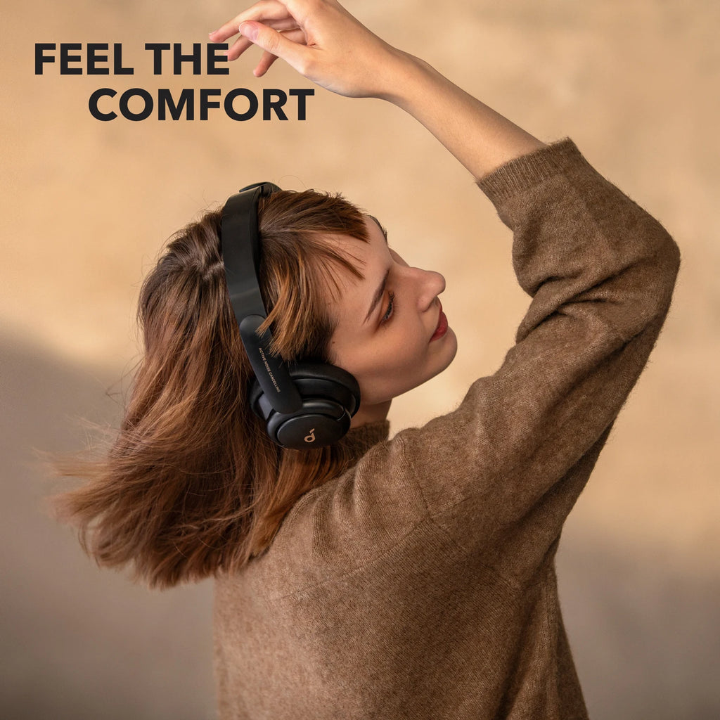 Soundcore Life Q30 headphones with Hybrid ANC Bluetooth Over-Ear Design Wireless Hi-Res Audio
