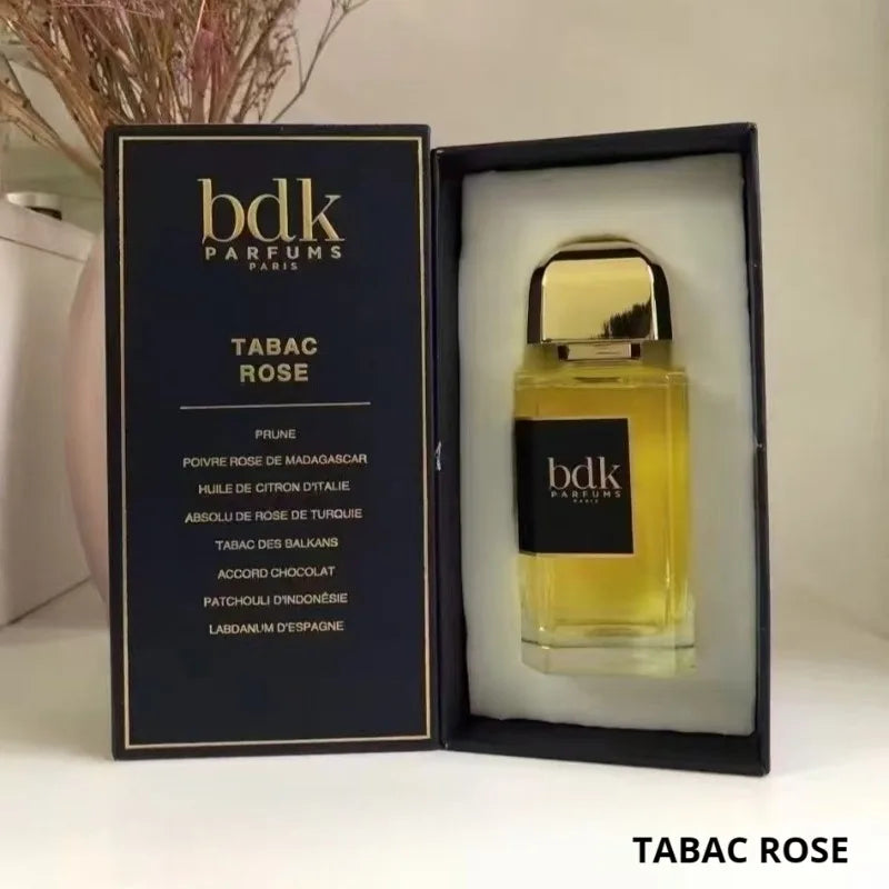 Luxury Perfume Men Women Long Lasting Cherry Pink Pepper Fragrance Black Vanilla Tonka Bean Amber Body Spray Parfum 100ml