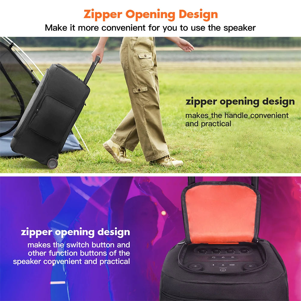 Portable Speaker Dust Cover for JBL PARTYBOX 310 Speaker Protective Cover Speaker Carrying Bag for JBL PARTYBOX 310/320