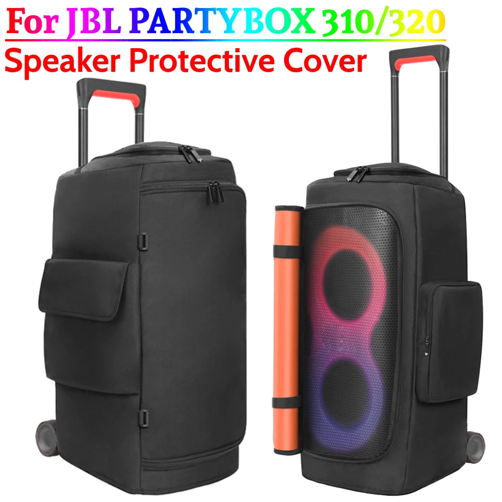 Portable Speaker Dust Cover for JBL PARTYBOX 310 Speaker Protective Cover Speaker Carrying Bag for JBL PARTYBOX 310/320