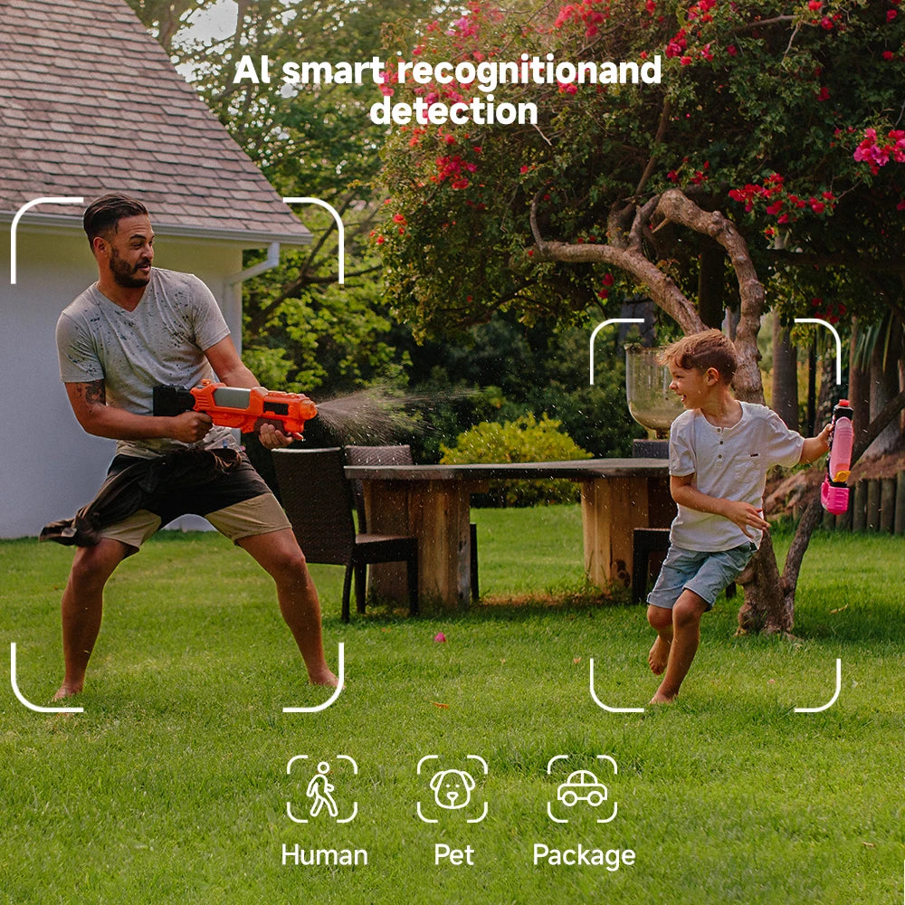 8MP 2K HD WIFI Wireless PTZ Solar Cctv Camera Battery Powered Outdoor IP65 Waterproof IP Security Iphone Camera PIR Night Vision