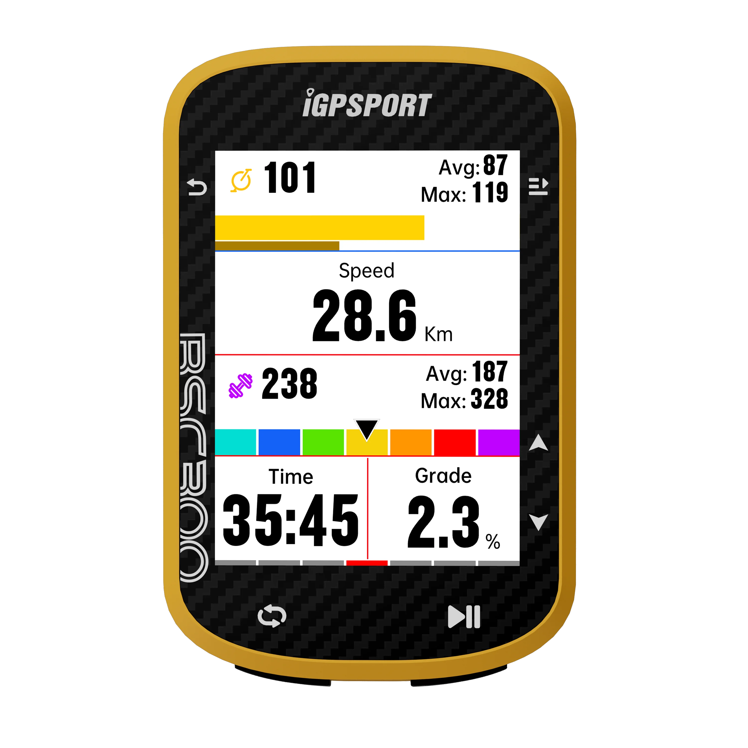 iGPSPORT BSC300 Bike Computer GPS Global ANT+ Sensors Bicycle Odometer Navigation Support Electronic Shifting Smart Trainer